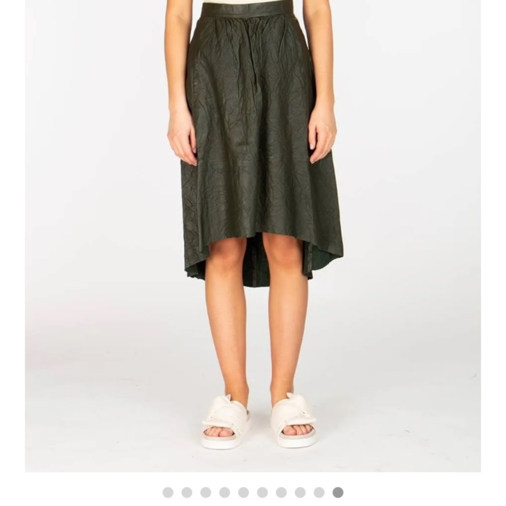 Zadig & Voltaire leather skirt